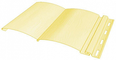 Сайдинг Block House бревно Шампань 0,23*3,66(12шт/ фото Центр Металлокровли